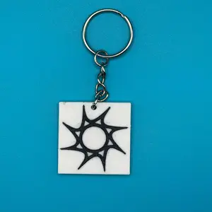 Roblox Respawn Plate keychain - Customizable and Unique Gift for Gamers, Purse, Handbag, Backpack, Keyring