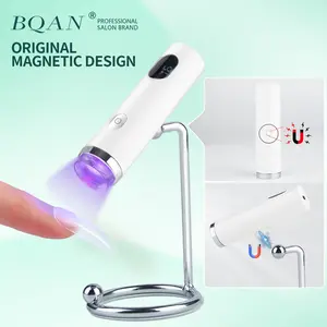 2 in 1 360°Rotatable Adjustable Stand Led Mini UV Nail Light Dryer Lamp with Nail Stamp Nail Art Stickers Nail Sticker Set