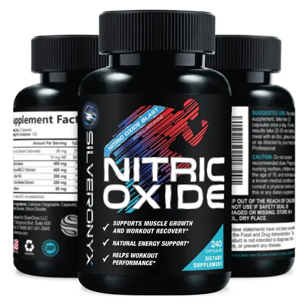 HOT 2026!!! Extra Strength Nitric Oxide Booster - 3X Strength L-Arginine AKG & Citrulline Malate - Men & Women Premium Pre Workout Nitric Booster - Natural Energy & Muscle Support, Bottled in USA - 240 Capsules