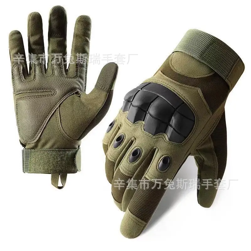 Soft shell full finger army green