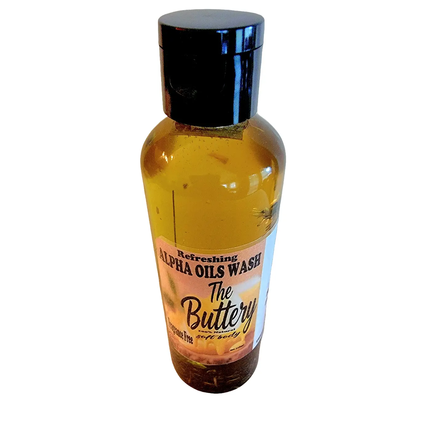 Alpha Oils Wash - Gentle Plant Extract Body Shampoo for Men - Smooth Comfort & Lasting Freshness - Natural Care Cleanser - No Synthetic Fragrances