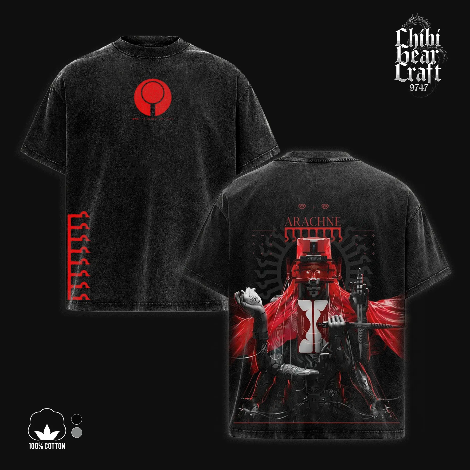 Marathon Graphic Shirt Bungie Game Arachne Cyborg Vintage Washed Oversized T-Shirt Cyberpunk Hoodie Dark Sci-Fi Shooter Edgy Streetwear Y2K Merch Tee Gift For Fan Clothes