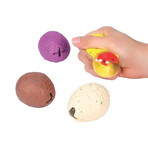 Dinosaur in Egg Squeeze Stress Toys - 12 Pc.