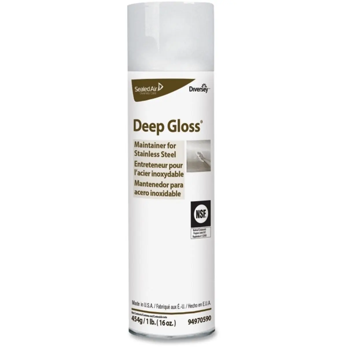 212 MAIN Stainless Steel Deep Gloss Cleaner - Ultra-Powerful Long-Lasting Home Supplies Cleaning Solution for Household Appliances, Irons