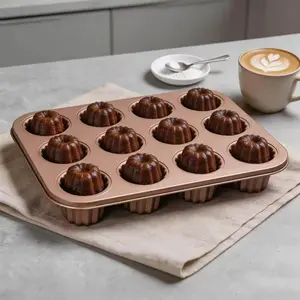 Non-Stick Cake Mold Set, Food-Grade Coating, Easy Release & Cleanup, Perfect for Weekend Brunches & Elegant Dinners, Ideal Gift for Baking Enthusiasts