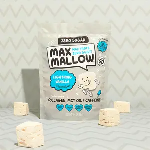 Max Sweets Lightening Vanilla Max Mallow - Gluten-Free, Soy-Free & Sugar-Free 3 Pack