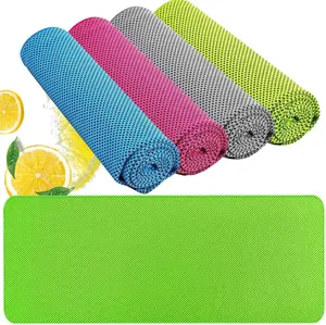 Cooling Towels for Neck/Face Ice Towel Cooling Neck Wraps for Hot Weather Sweat Towels Microfiber Chilly Towel cold Rags Soft Breathable Quick Dry for Indoor /Outdoor/Yoga/ Gym/Working out（40''x12''）