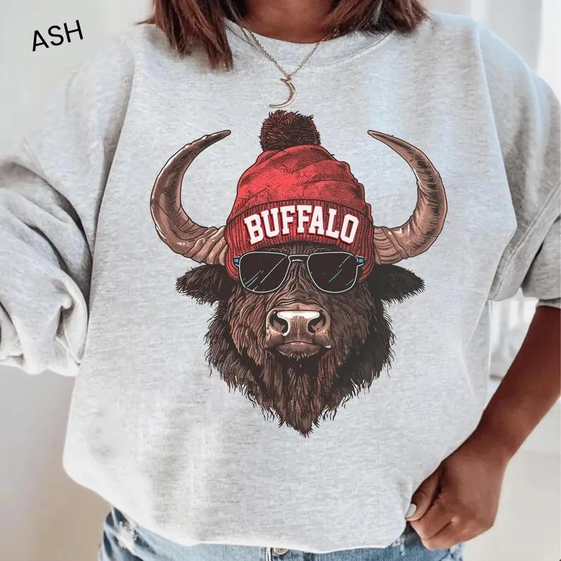 Buffalo Football Fan Sweatshirt, Hoodie, Be Good Do Good, Game Day Outfits, Buffalo Mascot Shirt
