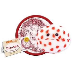 Giant Microbes Plush - Measles (Morbillivirus)