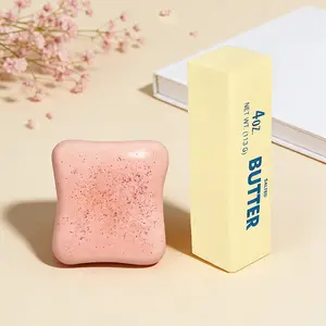 Butter Stick & Toast Squishy Toy Set – Cute Butter, Butter Toast & Strawberry Toast Slow Rising Bread Fidget Toy for Stress Relief Kids Adults