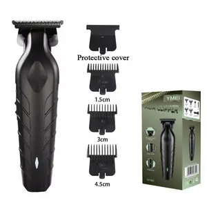 Professional Men's Electric Hair Trimmer, Zero Gap Carving Razor, Home Use Rechargeable Clipper, Precision Edge Trimmer