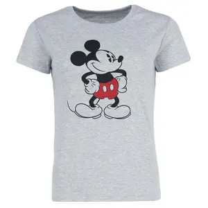 Jerry Leigh Women's Disney Mickey Mouse Cap Sleeve Tee