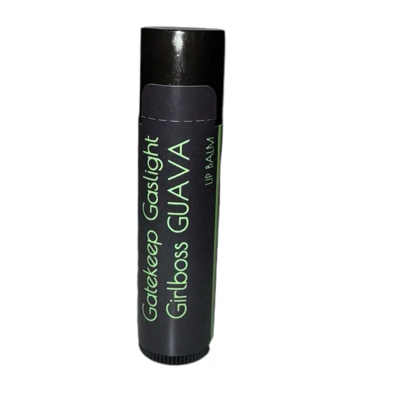 Gatekeep Gaslight Girlboss Guava Lip Balm