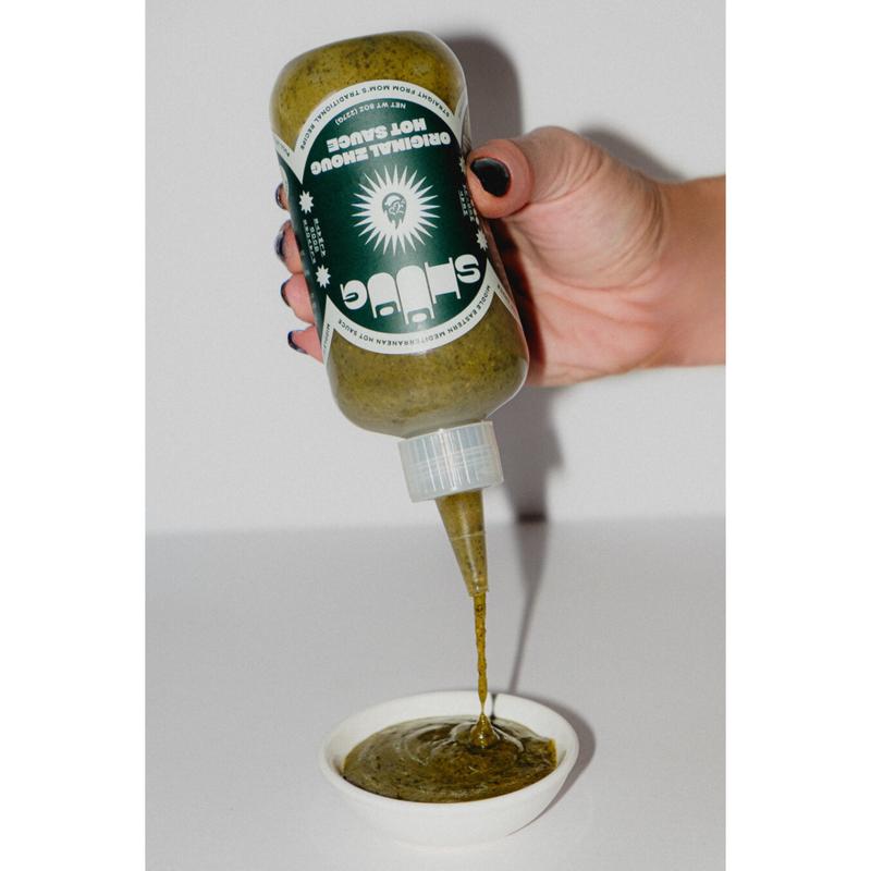 Zhoug Hot Sauce - Shuug is a handcrafted hot sauce that captures the vibrant and bold flavors of the Middle East and Mediterranean regions, all rooted in our decades-old family recipes