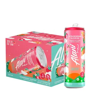 Alani Nu Energy Drink Strawberry Sunrise 12 oz (12 Pack)