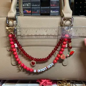 Valentines Day Bag Charm - Custom Order for Live Event Build a Charm Event Custom Charm