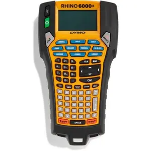 Dymo 6000 Plus Industrial LCD Screen Label Maker, Black & Yellow Dymo 6000 Plus Industrial LCD Screen Label Maker, Black & Yellow