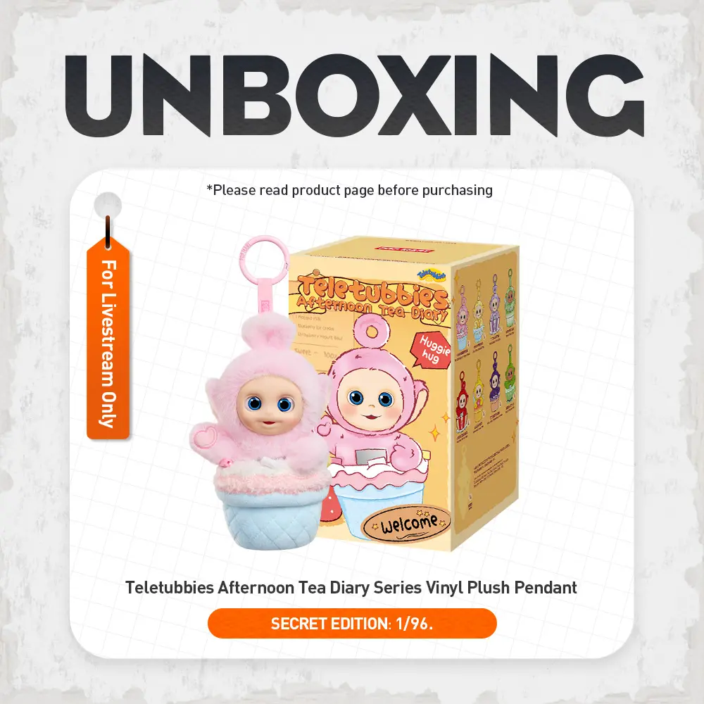 Unboxing-Teletubbies Afternoon Tea Diary Series Vinyl Plush Pendant Blind Box Keychain-3.0
