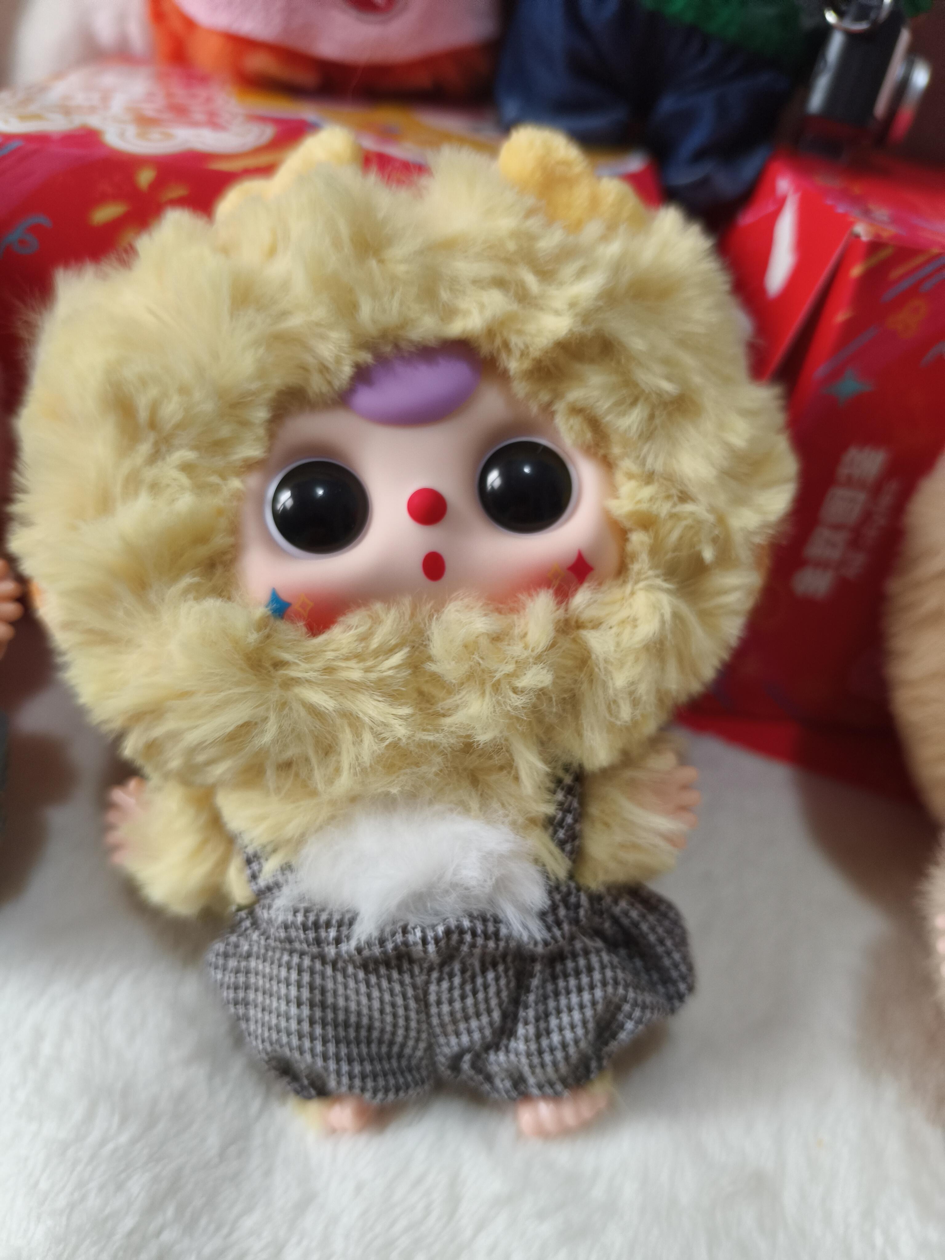 BabyThree Cutie Plush Toy Doll ，Bunny Plush Dolls，Soft Furry Collectibles，