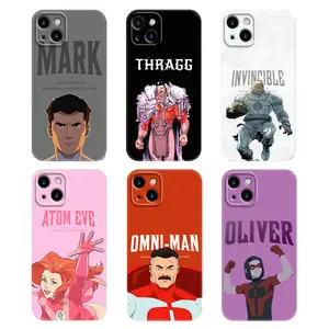 Invincible Phone case Series - Tough Case - For iPhone 17Pro Max Air 16 15Plus 14 13 12 11 Mark Omni Man and Invincible Shockproof mobilephone protective cover- Gift For Family And Friends - Best Gift
