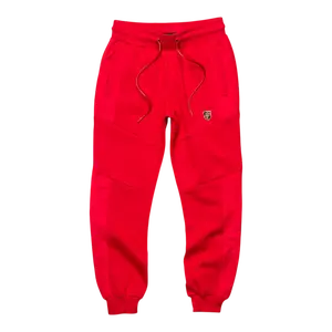 Cookies Daytona Pieced Tech Fleece Men Jogger Pants Red