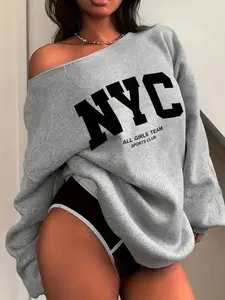 Women's Long Sleeve Casual Top, Fitted, Round Neck Loose-Fitting Design, Available in Multiple Colors, Perfect for Daily Wear & Outdoor Activities Womenswear