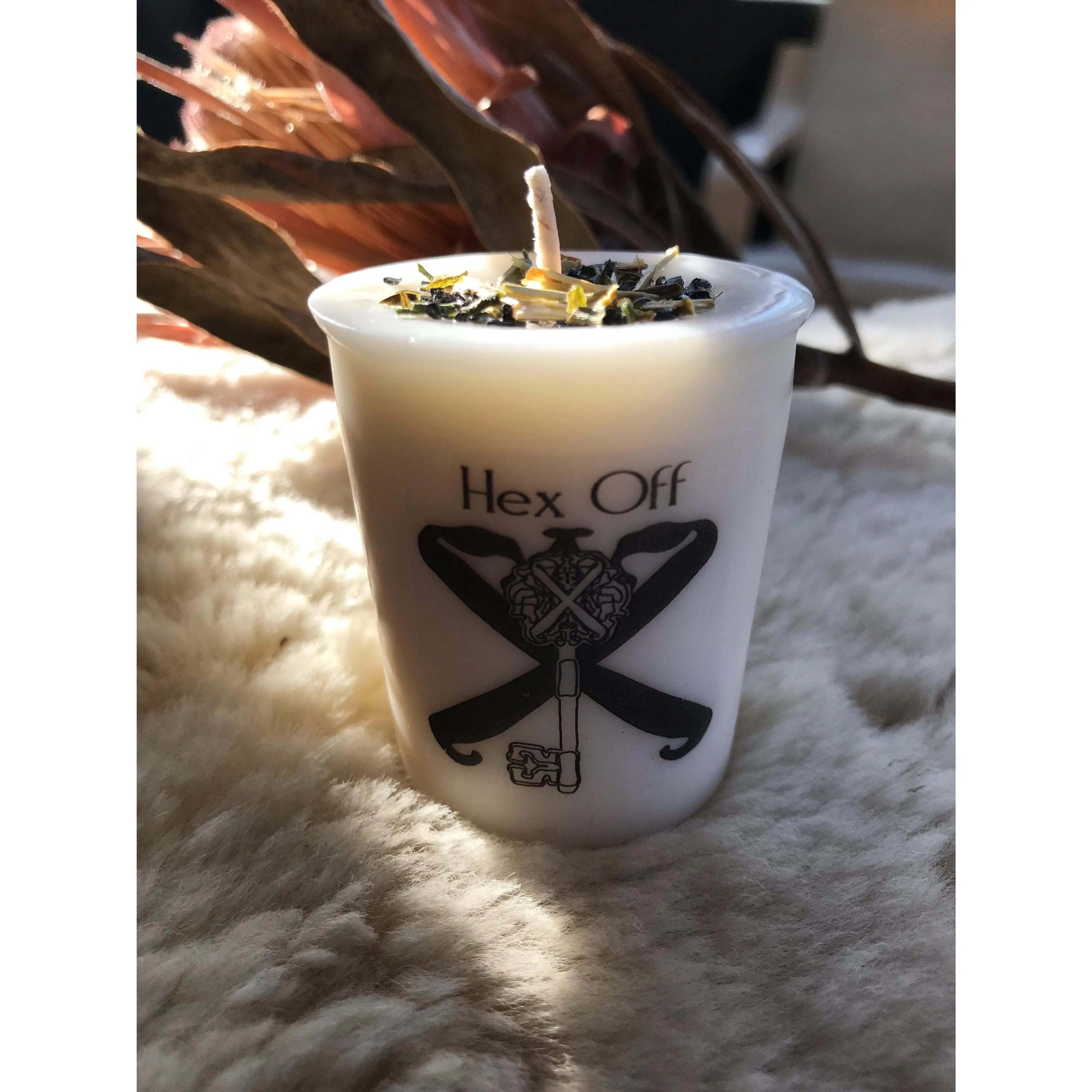 Hex Off - Dressed Soy Candle for Uncrossing