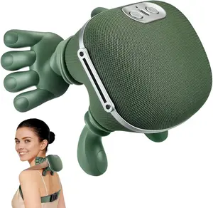 Father's Day Gift Heated Neck Massager, 2026 New Bionic Shoulder and Back Massager, Electric Deep Tissue 4D Kneading Massage, for Pain Relief and Muscle Relax