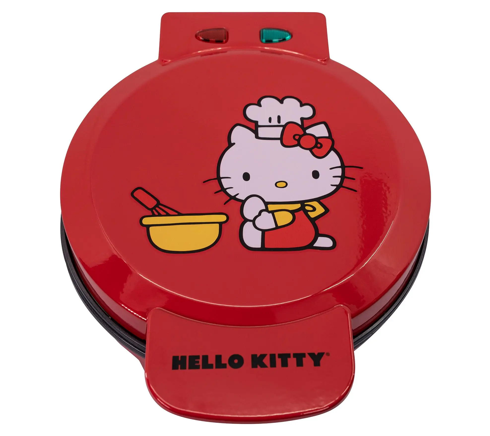 Uncanny Brands Red Hello Kitty Waffle Maker Uncanny Brands Red Hello Kitty Waffle Maker