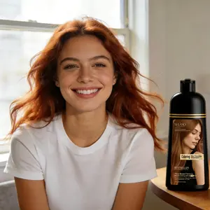 Ginseng Essence, the natural herbal hair care solution of the year. Your new secret weapon:  a one-step solution that combines coloring, cleansing, and conditioning to protect your captivating hair color for the long haul.
