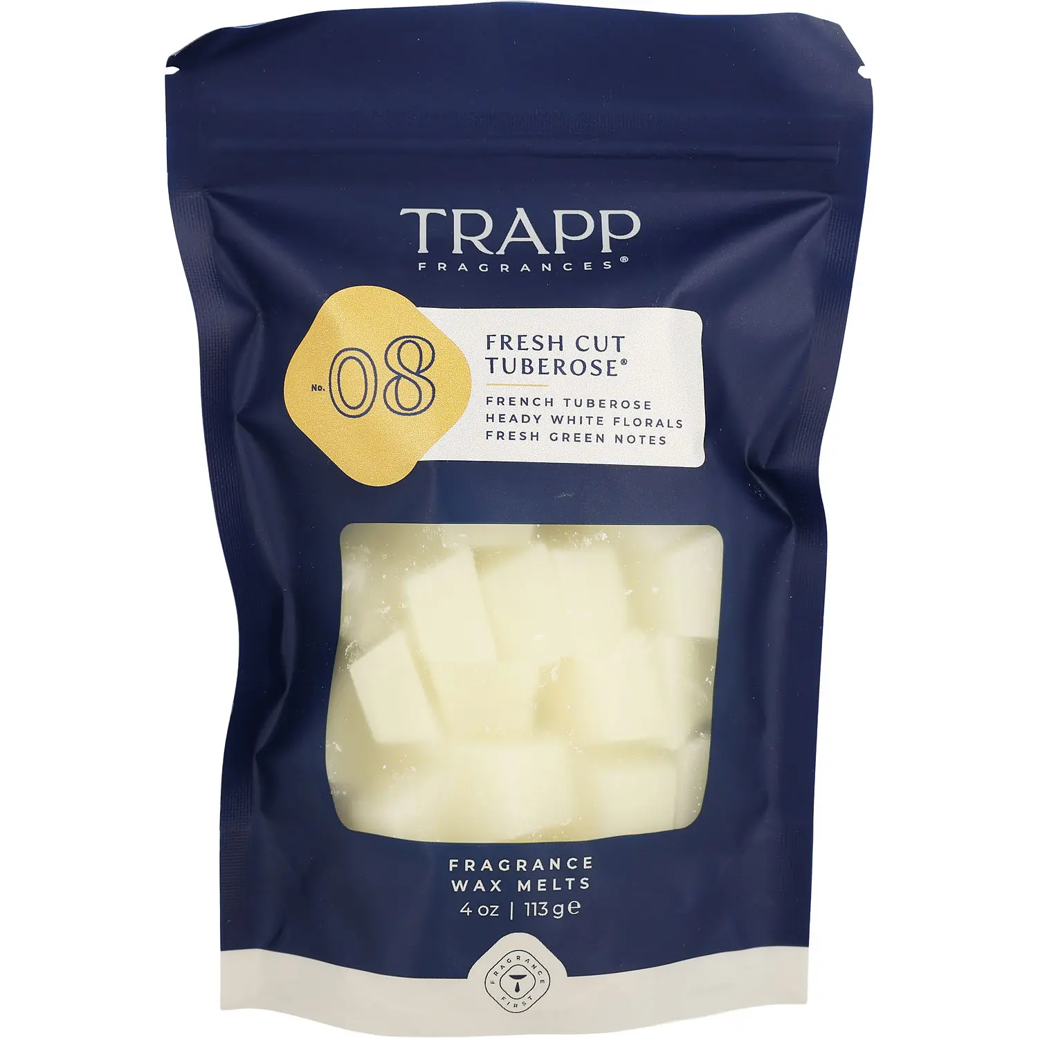 No. 08 Fresh Cut Tuberose By Trapp Fragrance Wax Melts For Unisex