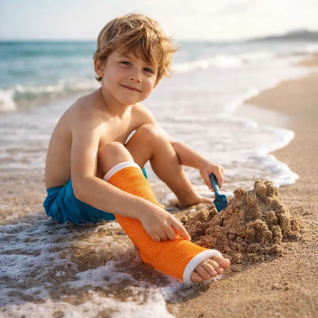 OrthoH2O Waterproof Short Leg Cast Kit | Swim Cast Material