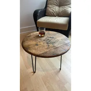 Bourbon Barrel Side Table