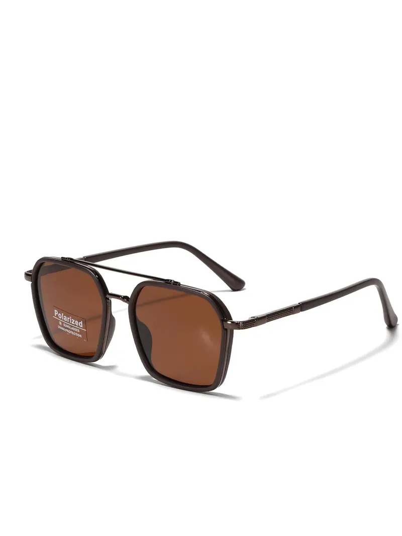 Unisex Vintage Classic TR90 Square Polarized Aviator  display picture 1