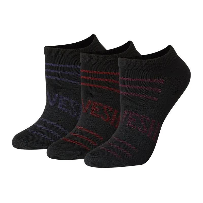 Hanes Moves Women’s Seamless Stretch No Show Socks 3 Pairs Women's Intimates Comfortable Fit Soft Fabric Breathable Hwmn3