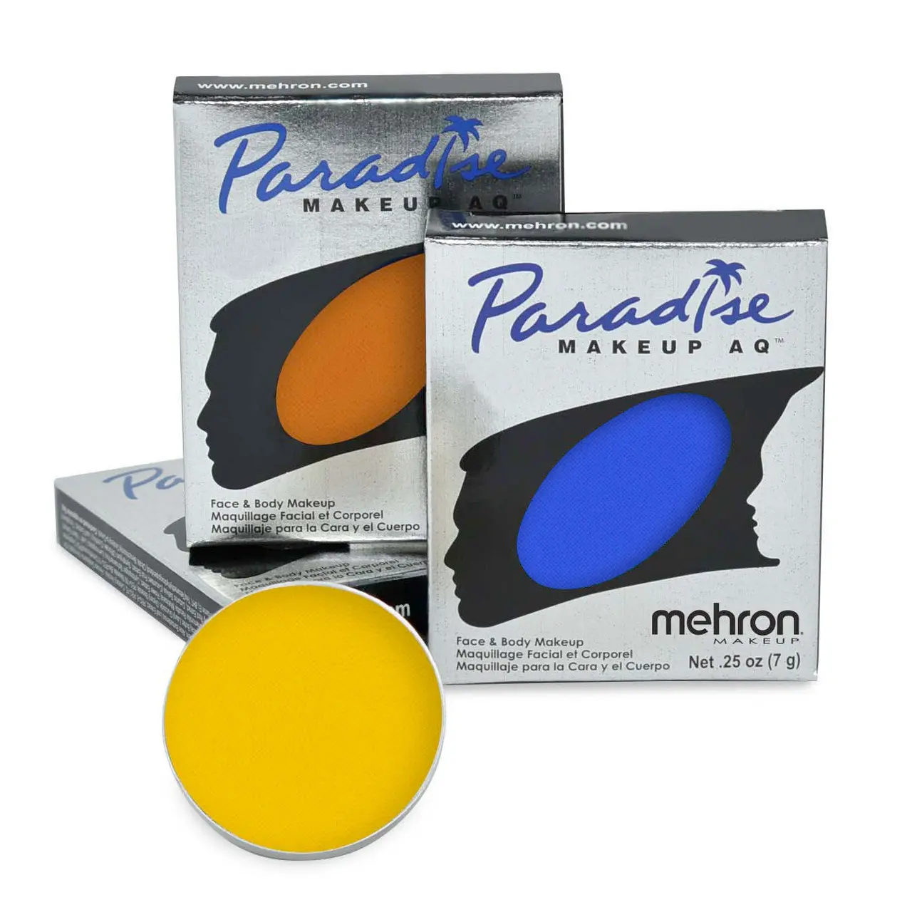 Mehron Paradise AQ - Matte Shades, Face and Body Paint, Refill Size 0.25oz Mehron Paradise AQ - Matte Shades, Face and Body Paint, Refill Size 0.25oz