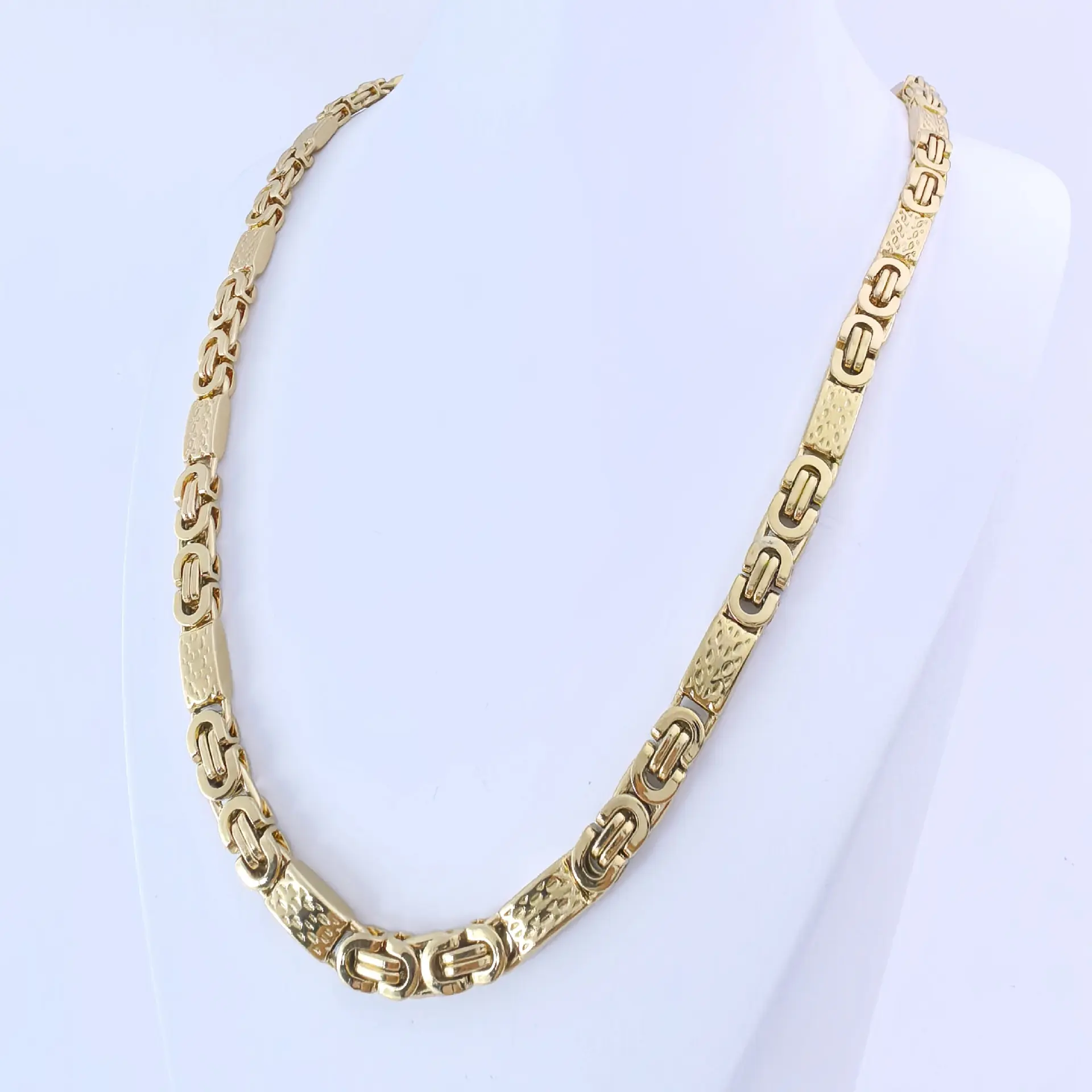 Gold necklace 6mm * 60cm