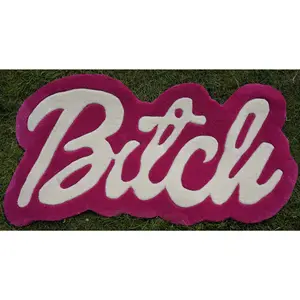 Handmade Rug Bitch 39″ x 20″
