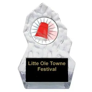 BuyAwardsandTrophies Lightning Sculpted Flip Cup Trophy (6")