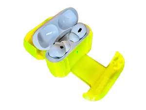 Apple AirPods Pro 2/3 Cases - Custom 3D Printed Semi-Translucent Protective Cover for Secure Fit & Durable Material