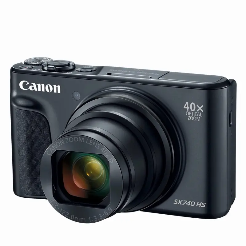 Canon PowerShot SX740 HS 20.3MP 40x Zoom 4K Flip Screen Wi-Fi/Bluetooth