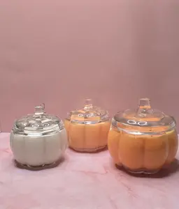 Pumpkin Glass Jar Candle