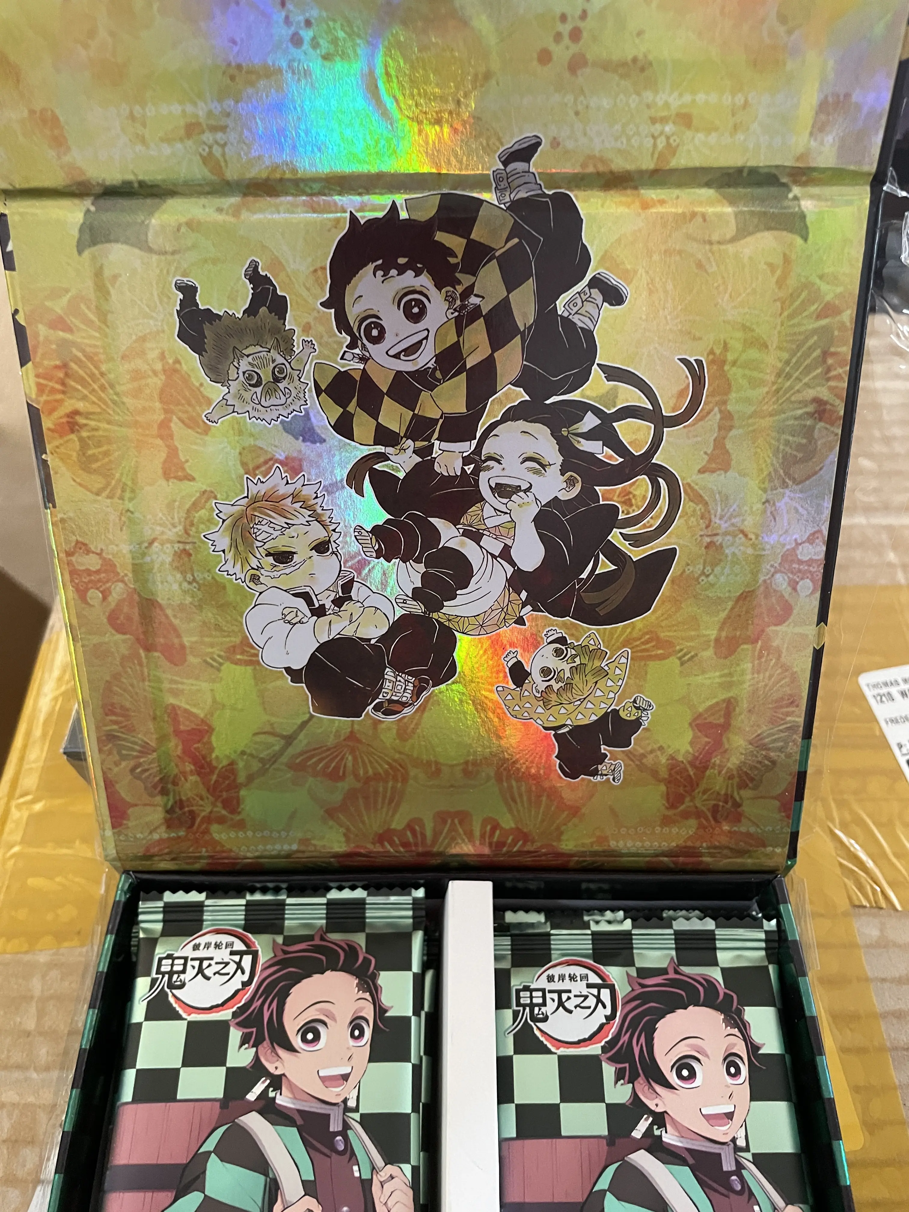 Demon Slayer Black/Green Checkered Box [MAZGA] - TikTok Shop