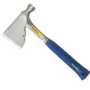 212 MAIN Estwing Mfg E3-2H Carpenter Hatchet - 3.63 in. Forged Steel, Cut Edge Tip, Shock Grip, Vibration Damp Hand Tool, DIY Tool