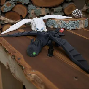 3D Printed Dragon Model, Collectible Figurine, Desktop Decoration, Room Decor, Dragon Lover Collection, Birthday Gift for Friends