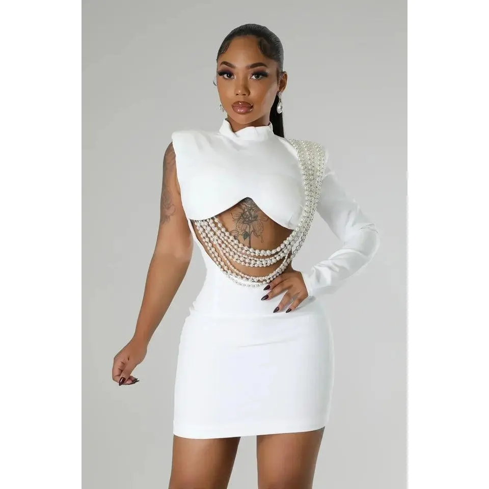xs mini dress Ella Mini Dress in White, Women's Mini Dress, Figure-Hugging Bodice, Structured Skirt, Romantic Feminine Style, Modern Cocktail Dress for Women, SOERA