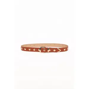 Dallas Studded Belt - Tan