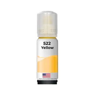 Replacement Ink Bottle For Epson 522 (T522420-S) 70 ml Yellow
