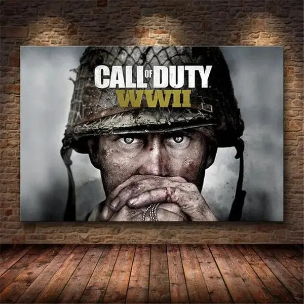 Call of Duty WWII Video Game Poster - NO FRAME