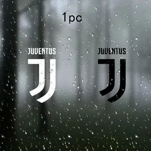 Juventus Socker Vinyl Sticker Decal for Car Windows Laptops Doors Furniture Bumpers, Durable Adhesive Material, Ca Prop 65 Compliant